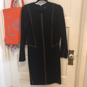 Rag & Bone Fitted Long-Sleeved Dress